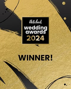Hitched Wedding Awards 2024 Winner Badge - Wards Photo Booths Wolverhampton